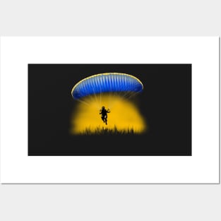 Paragliding Posters and Art